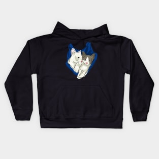 VALENTINE LOVE CATS Kids Hoodie